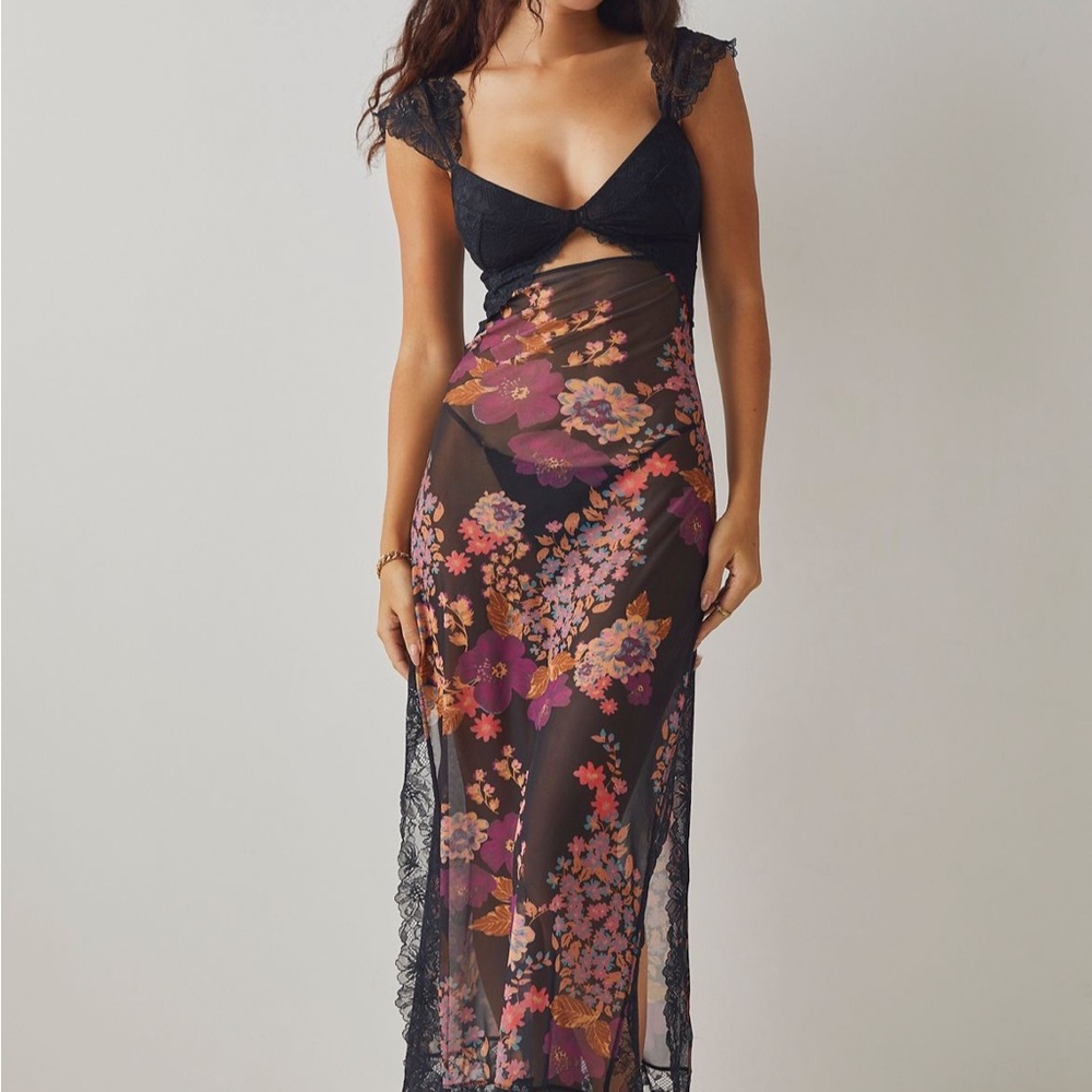 Free people suddenly fin maxi slip